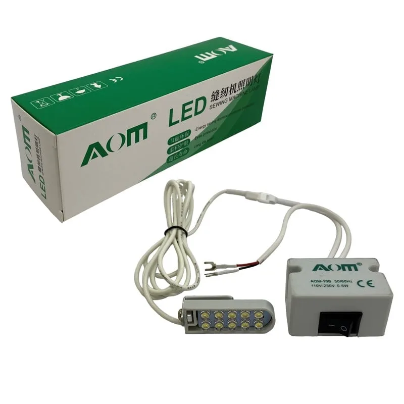 Dikiş Makinesi Ledli Lamba (Beyaz) / AOM-10B — görsel 1