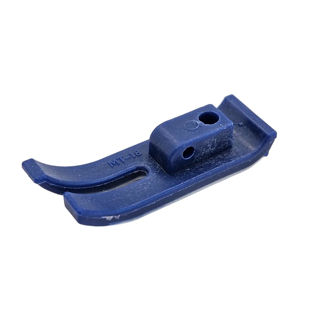 Düz Makine Sert Plastik Ayak Tabanı (Mavi) / MT-18B (Blue) — görsel 1