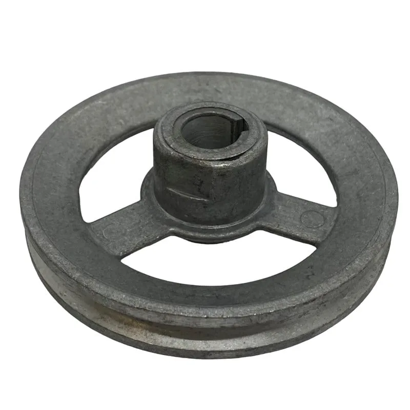 Motor Alüminyum Düz Kasnak / 100MM — görsel 1