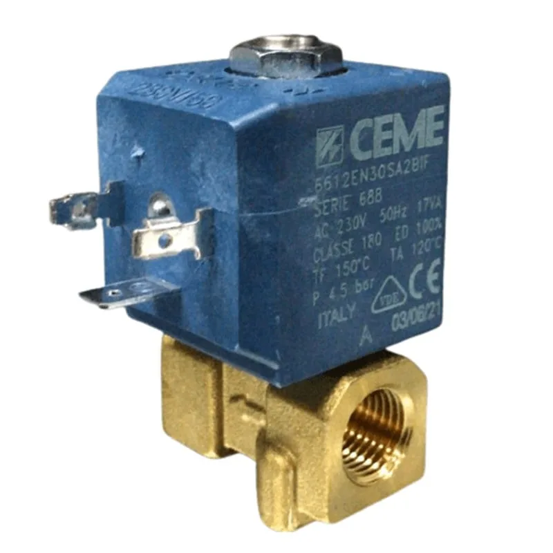 Ütü Solenoid Valf 1/4 (Ayarsız) / 6612 (TY 70006/AE) — görsel 1