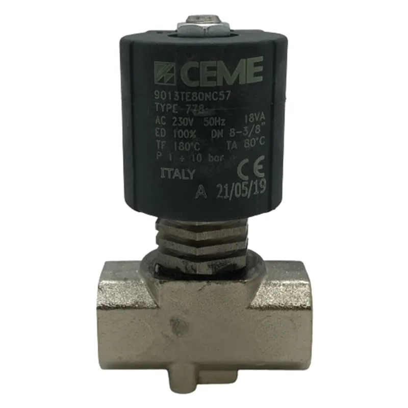 Ütü Solenoid Valf 3/8 (2 Yollu-Konik) / 9013 — görsel 1