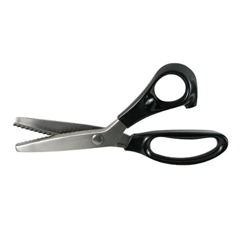 Plastik Saplı Sürfile Zikzak Makası 20cm / 330-7