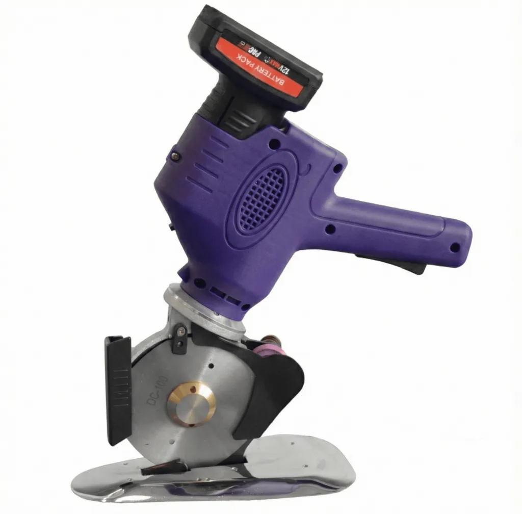 Akülü Yuvarlak Kumaş Kesim Motoru 4inç / DC-100 (YCM-40) — görsel 1