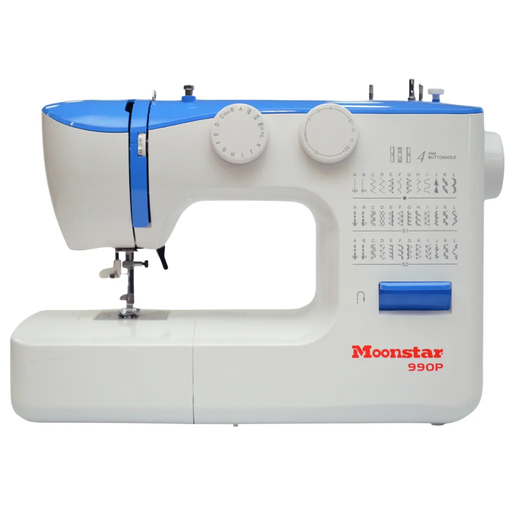 Ev Tipi Düz Dikiş Makinesi 36 Desenli Mavi / Model 990P — görsel 1