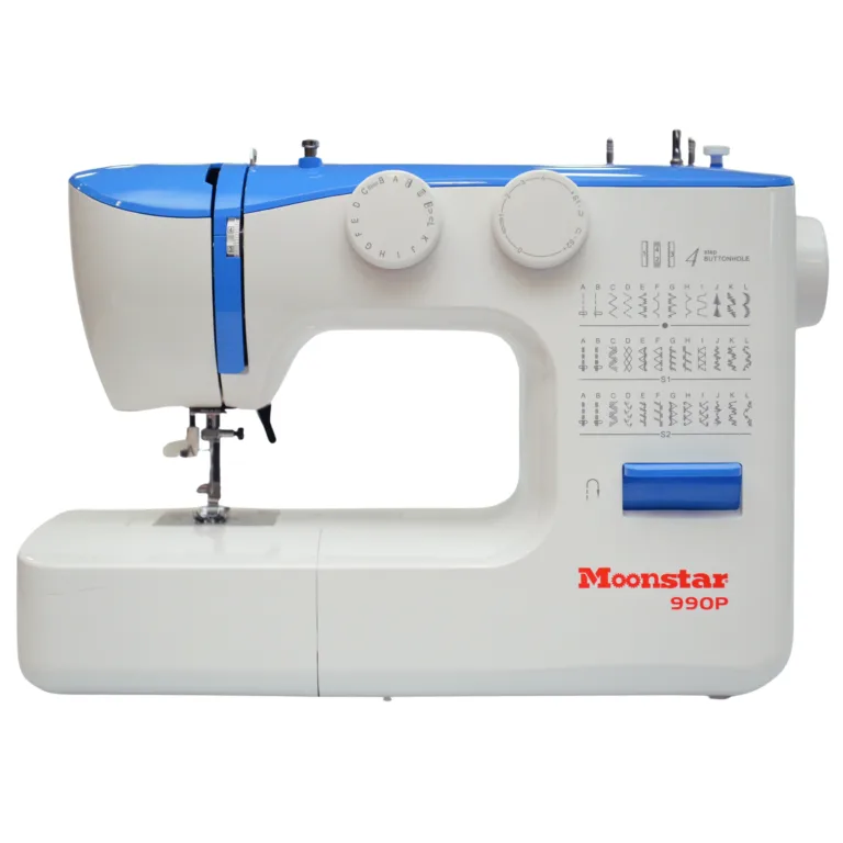 Ev Tipi Düz Dikiş Makinesi 36 Desenli Mavi / Model 990P