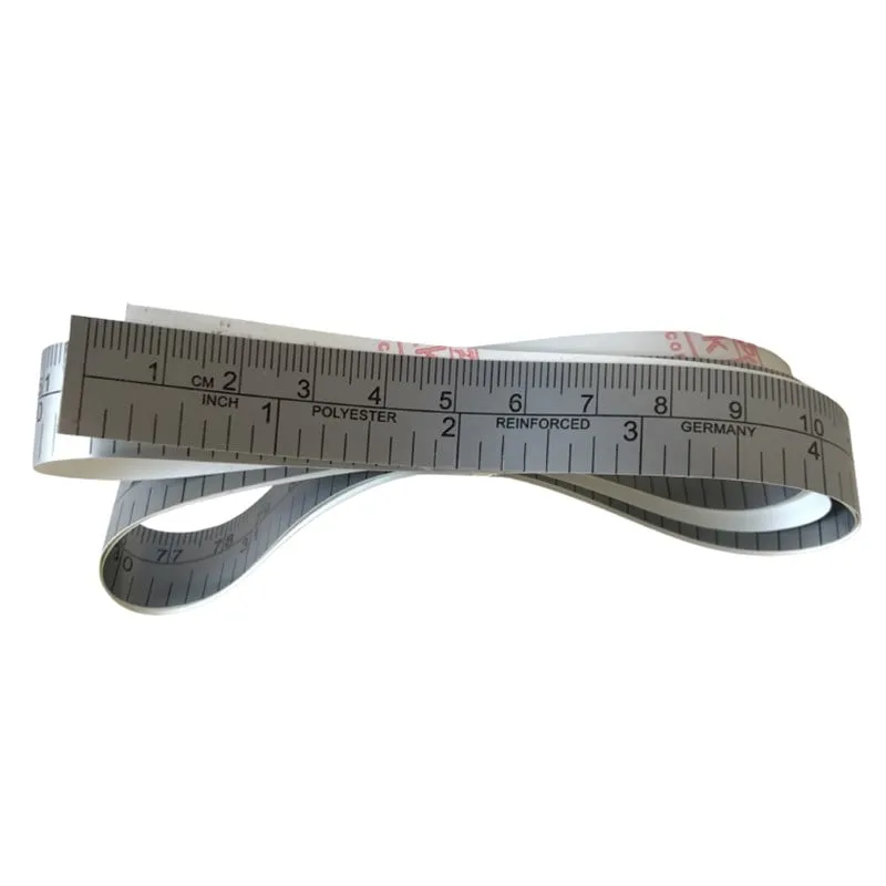 Makine Tabla Üstü Yapışkanlı Mezura 1 Metre — görsel 1