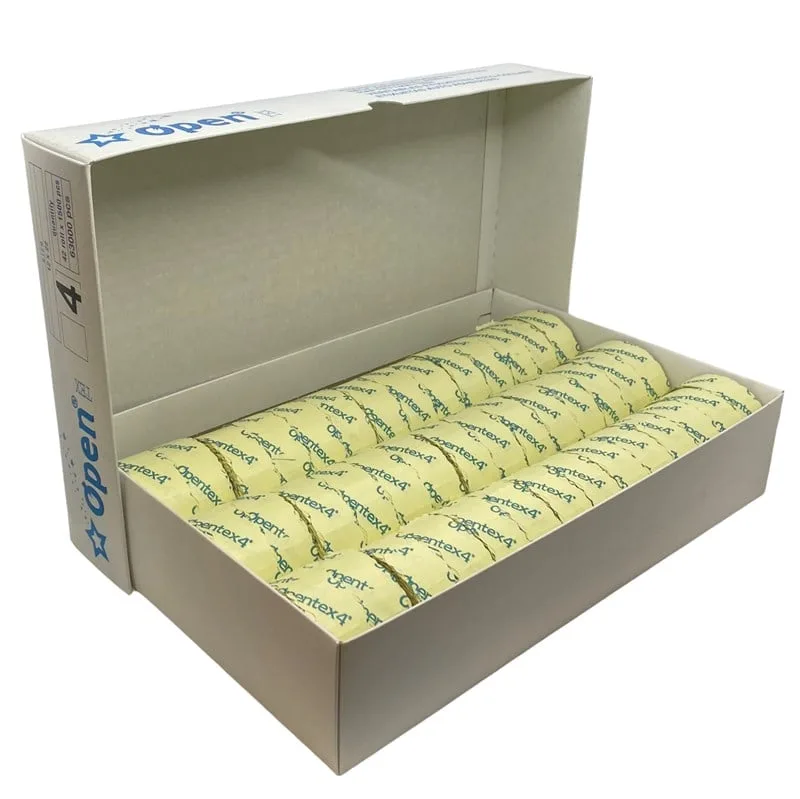 Etiketleme Makinesi 4 No Beyaz Etiket / 12X22 42ADET — görsel 1