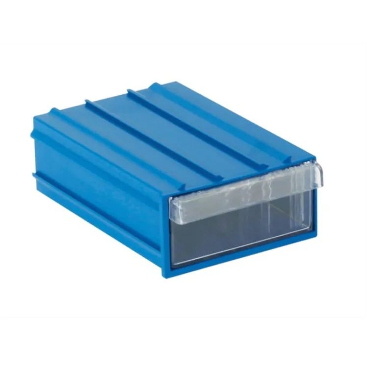 Plastik Çekmece Mavi Şeffaf 85X122X41mm / 102 30Adet