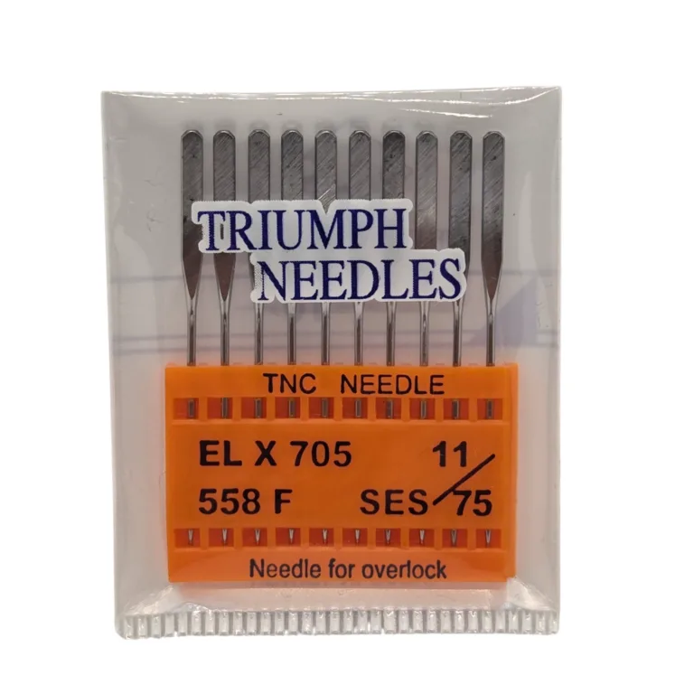 Ev Tipi Overlok Dikiş Makinesi İğnesi / ELx705 11/75 10Adet