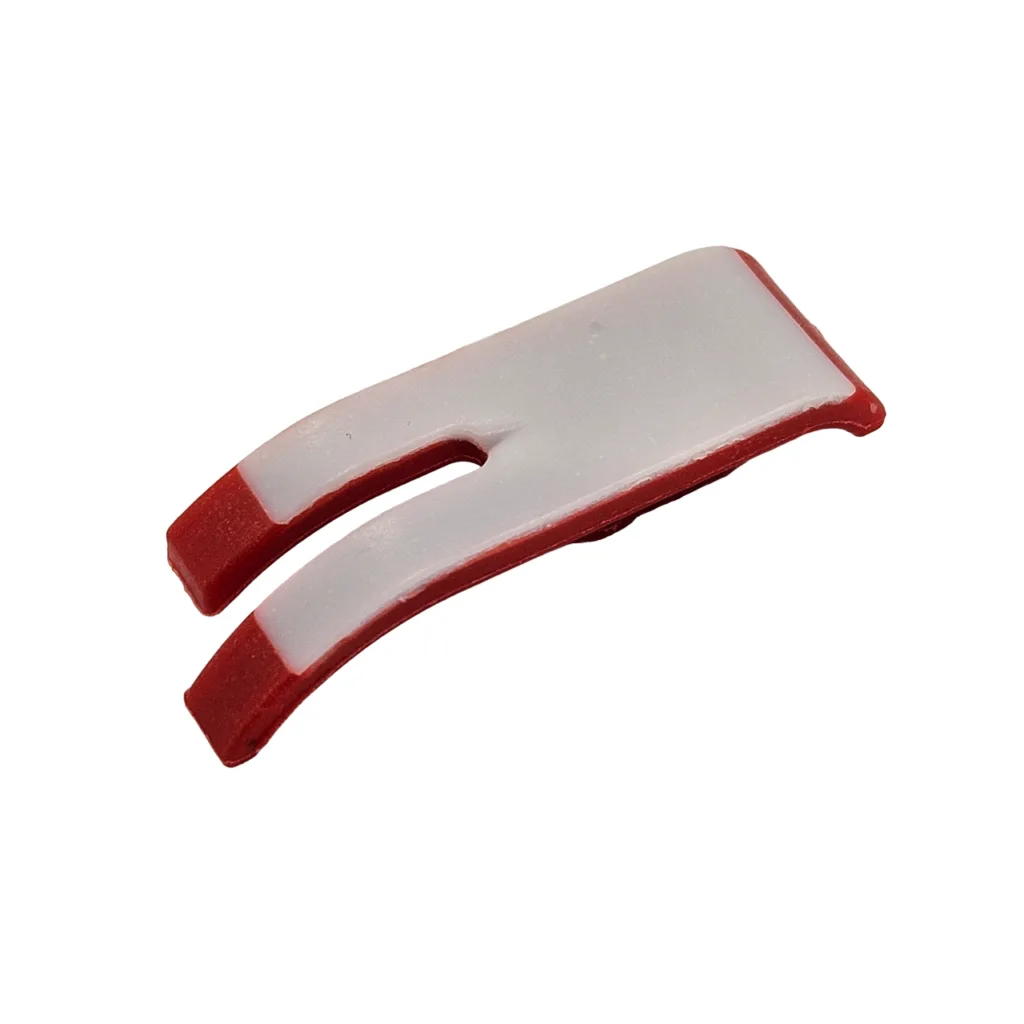 Düz Makine Sert Plastik Ayak Tabanı (Kırmızı) / MT-18B (Red) — görsel 2