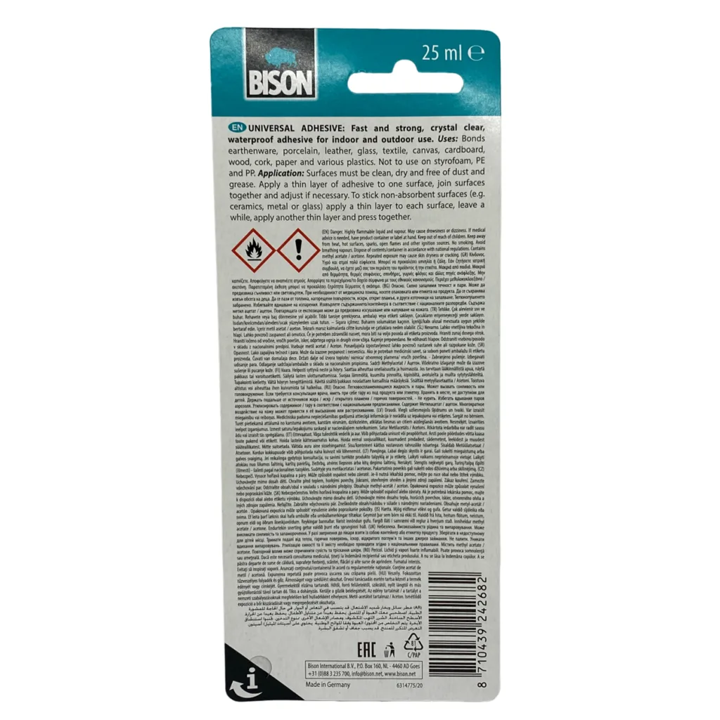 Universal Şeffaf Yapıştırıcı 25ml — görsel 2