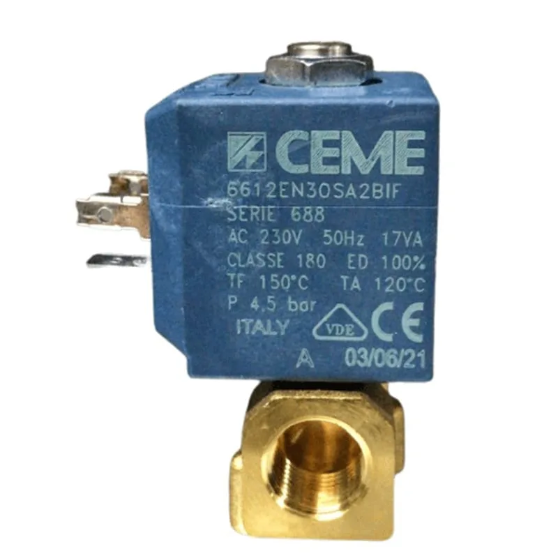 Ütü Solenoid Valf 1/4 (Ayarsız) / 6612 (TY 70006/AE) — görsel 2