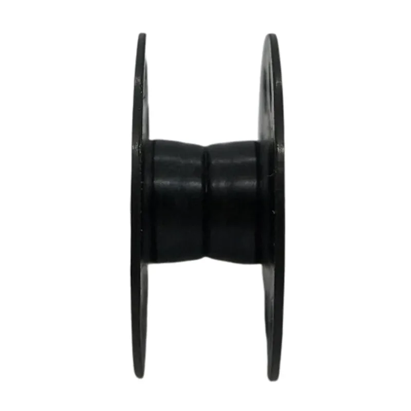 Düz Makine Metal Siyah Tırnaksız Masura / 270010(2HB) — görsel 2