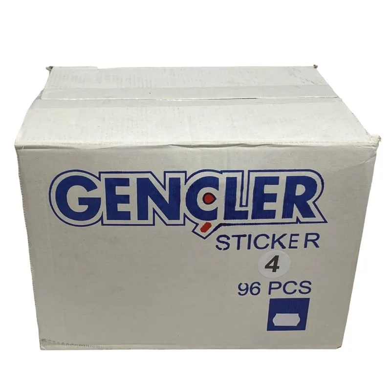 Etiketleme Makinesi Çok Yapışkanlı 4 No Etiket 96Adet — görsel 2