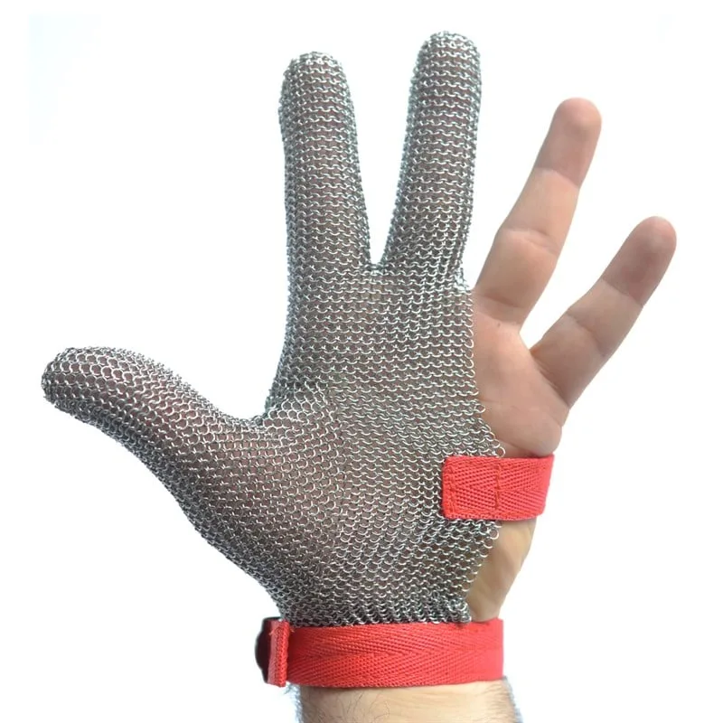 Koruyucu Çelik Eldiven 3 Parmak Medium / BMGLV-02M — görsel 2