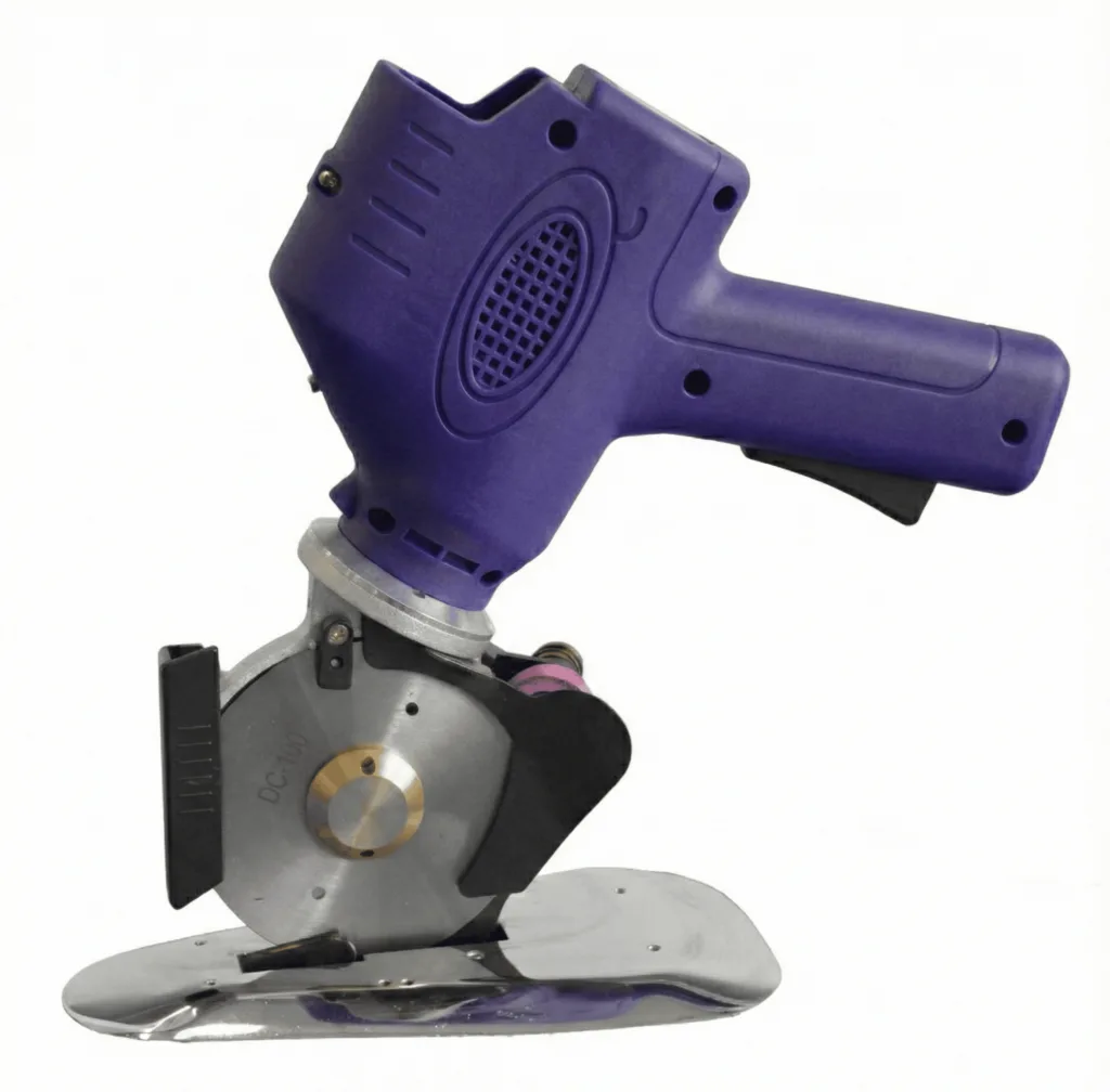 Akülü Yuvarlak Kumaş Kesim Motoru 4inç / DC-100 (YCM-40) — görsel 2
