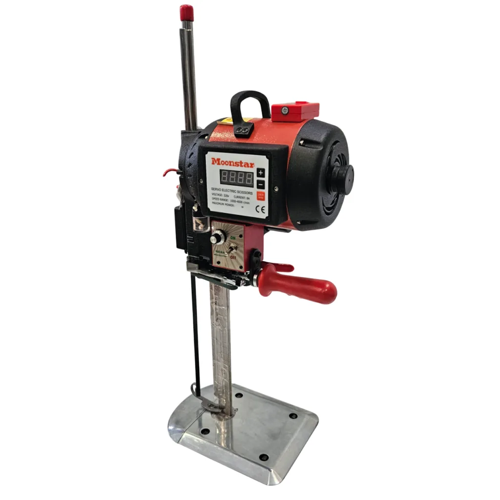 Dik Kumaş Kesim Motoru 1600W 4000 Devir Kırmızı-Siyah Kafa / PLS-988 12İNÇ — görsel 2