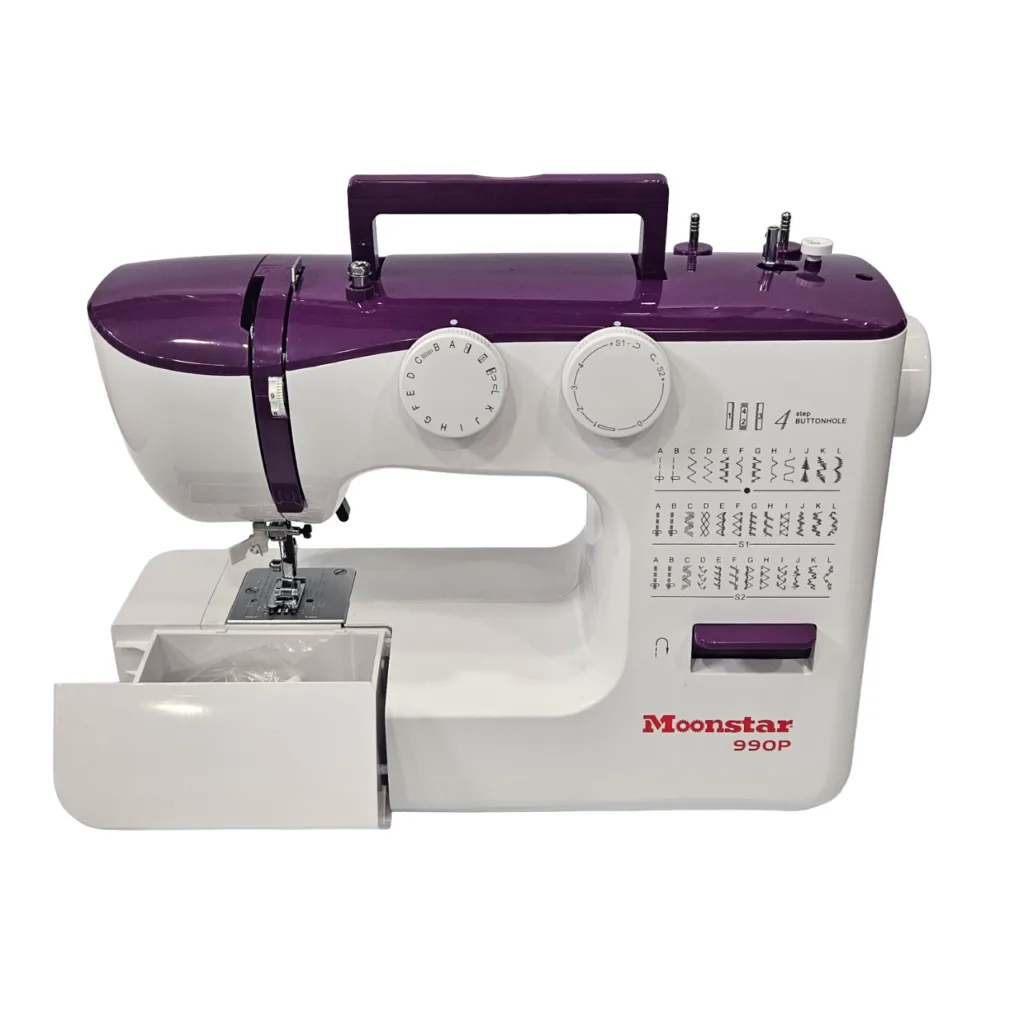 Ev Tipi Düz Dikiş Makinesi 36 Desenli Mor / Model 990P — görsel 2