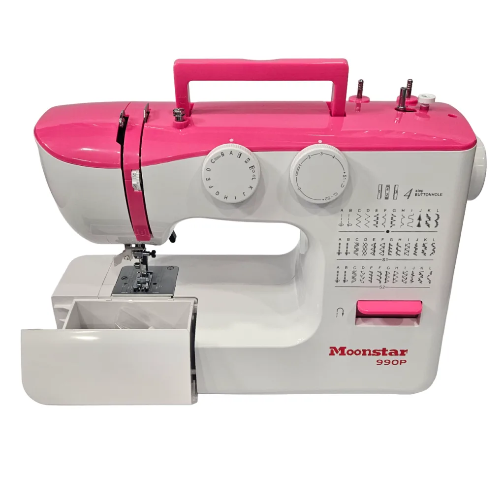 Ev Tipi Düz Dikiş Makinesi 36 Desenli Pembe / Model 990P — görsel 2
