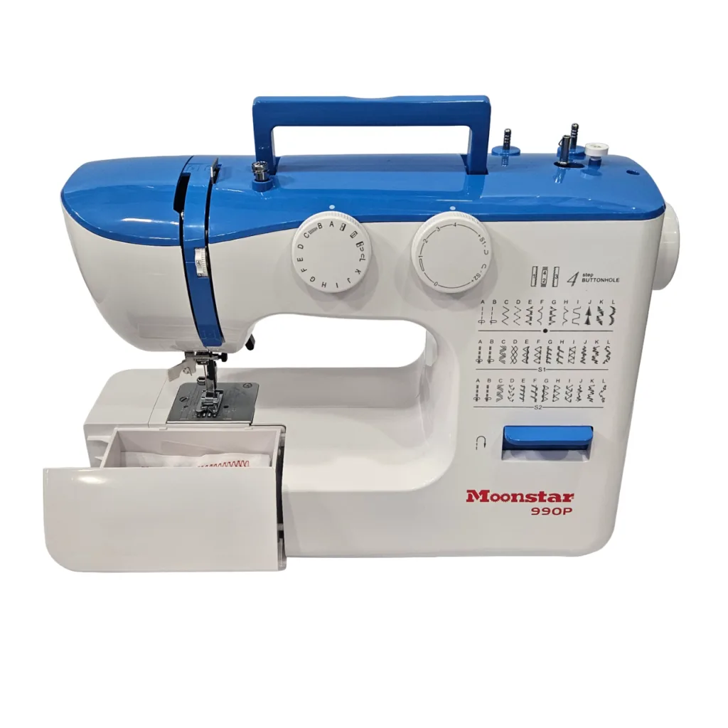 Ev Tipi Düz Dikiş Makinesi 36 Desenli Mavi / Model 990P — görsel 2