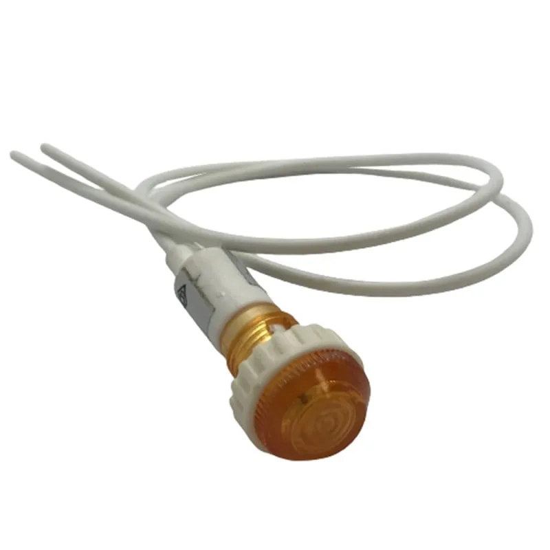 İplik Sarma Makinesi Tek Bobin Sinyal Lambası (Sarı) / MS-10S-26 — görsel 2