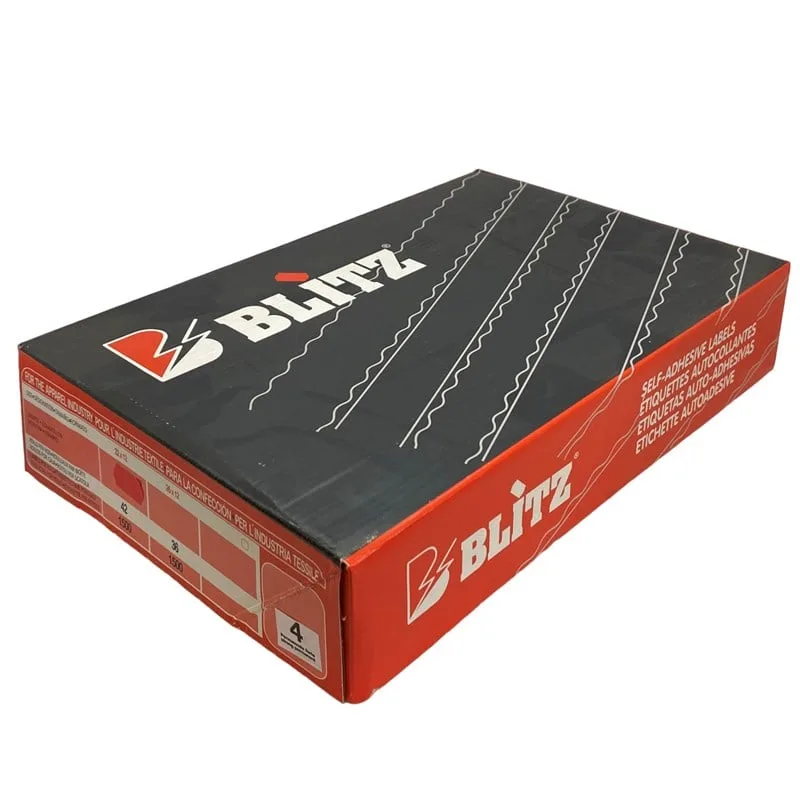 Etiketleme Makinesi 4 No Kırmızı Etiket / 12X22 42ADET — görsel 3