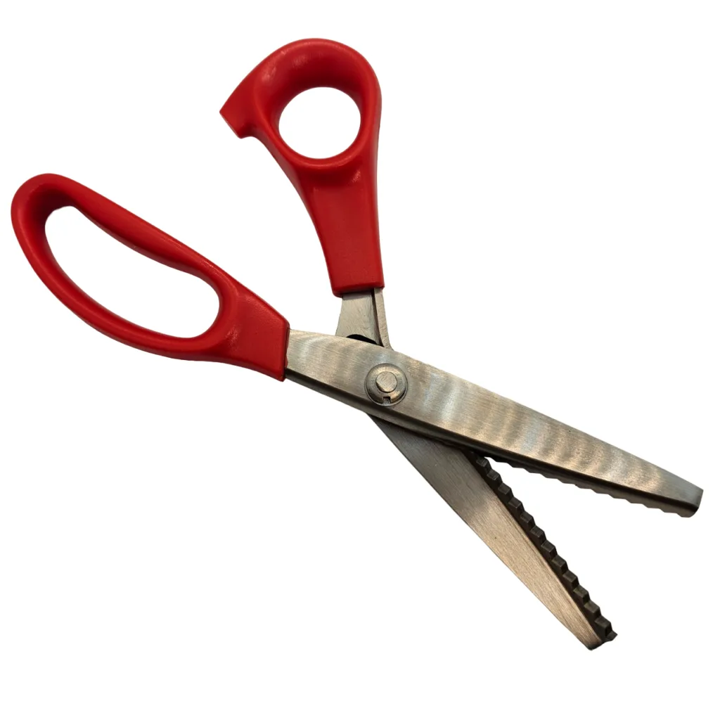 Plastik Saplı Sürfile Zikzak Makası 9-1/4 İnç 23.3cm / A-85 — görsel 3