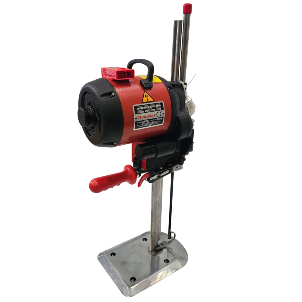Dik Kumaş Kesim Motoru 1600W 4000 Devir Kırmızı-Siyah Kafa / PLS-988 12İNÇ — görsel 3