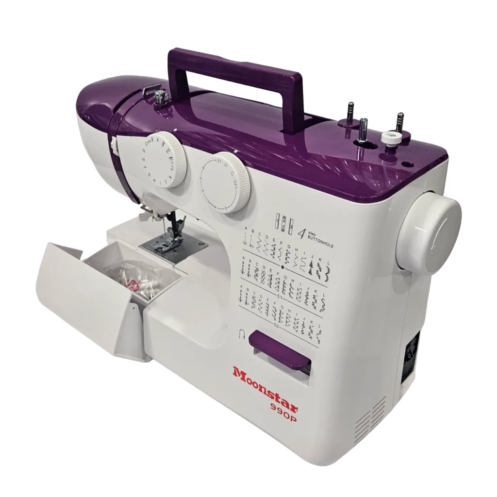 Ev Tipi Düz Dikiş Makinesi 36 Desenli Mor / Model 990P — görsel 3