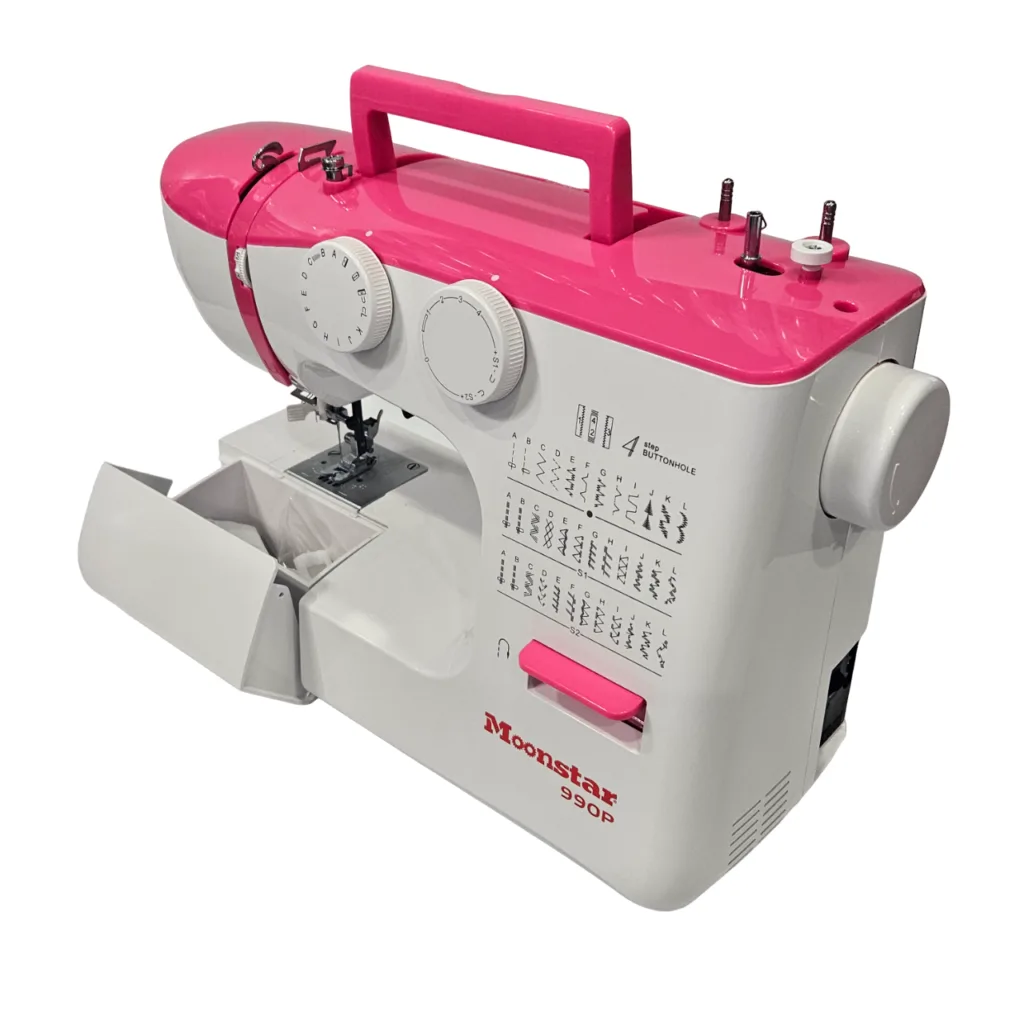 Ev Tipi Düz Dikiş Makinesi 36 Desenli Pembe / Model 990P — görsel 3