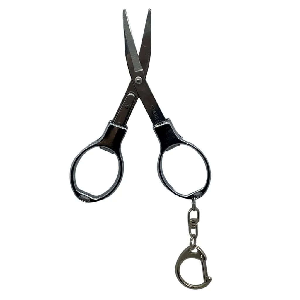 Çok Amaçlı Katlanabilir Anahtarlıklı Seyahat Makası (2.9 inç) / PIN-5293 — görsel 3
