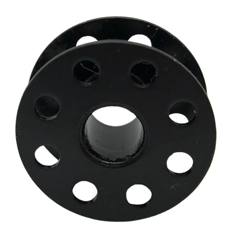Düz Makine Metal Siyah Tırnaksız Masura / 270010 — görsel 4