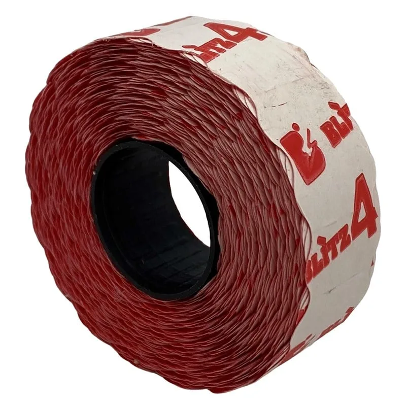 Etiketleme Makinesi 4 No Kırmızı Etiket / 12X22 42ADET — görsel 4