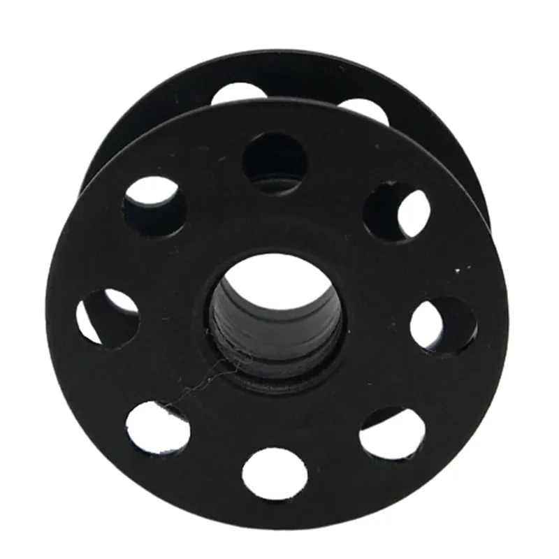 Düz Makine Metal Siyah Tırnaksız Masura / 270010(2HB) — görsel 4
