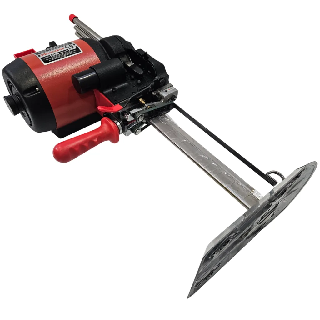 Dik Kumaş Kesim Motoru 1600W 4000 Devir Kırmızı-Siyah Kafa / PLS-988 12İNÇ — görsel 4