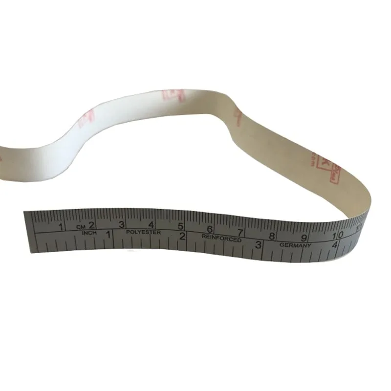 Makine Tabla Üstü Yapışkanlı Mezura 1 Metre — görsel 4