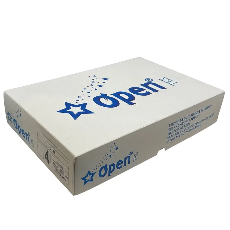 Etiketleme Makinesi 4 No Beyaz Etiket / 12X22 42ADET — görsel 4