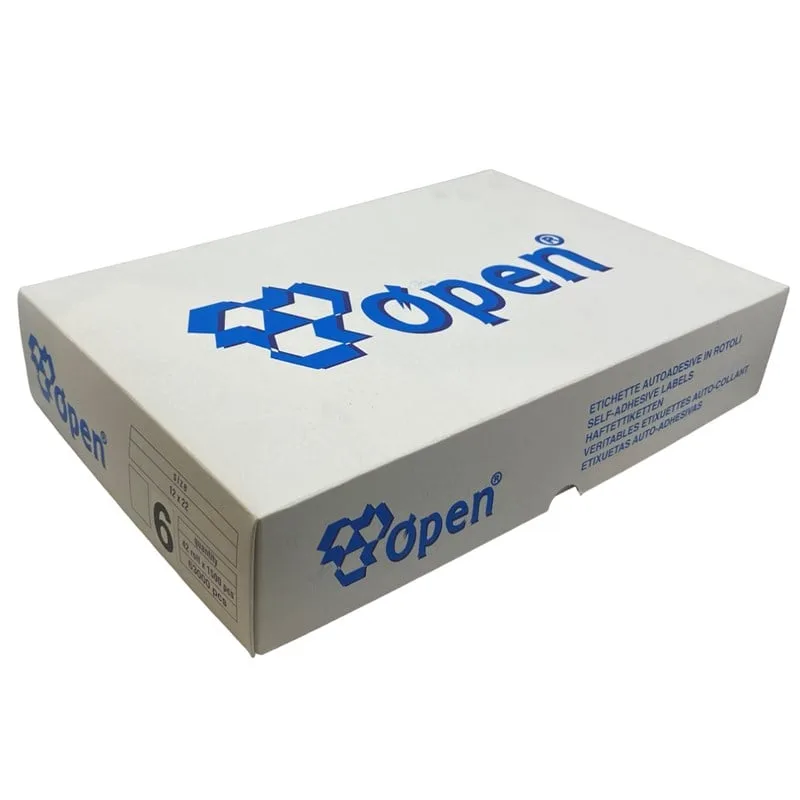 Etiketleme Makinesi 6 No Beyaz Etiket / 12X22 42ADET — görsel 4