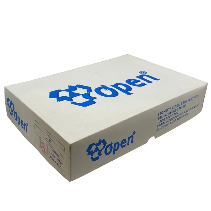 Etiketleme Makinesi 8 No Beyaz Etiket / 12×22 42ADET — görsel 4