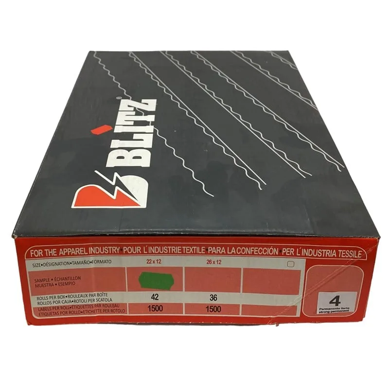 Etiketleme Makinesi 4 No Yeşil Etiket / 12X22 42ADET — görsel 5