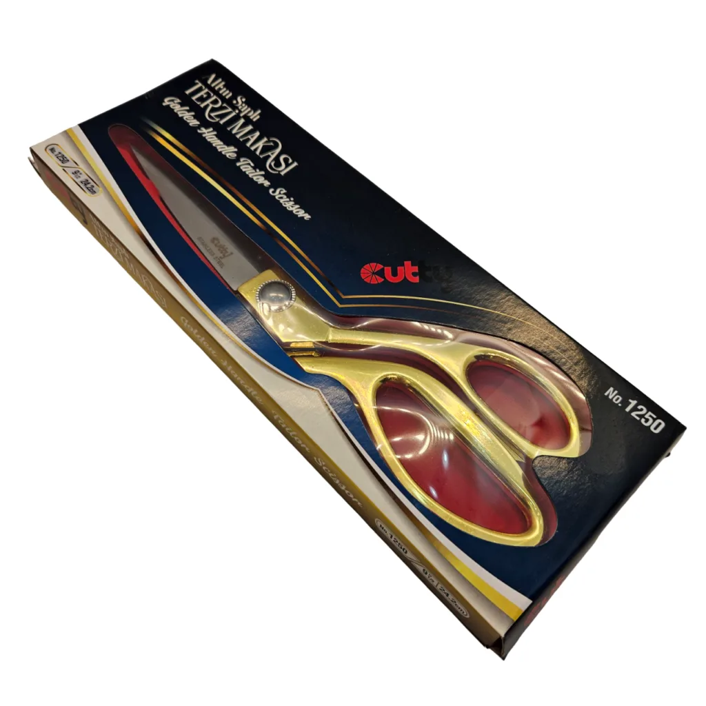 Altın Saplı Terzi Makası 9-1/2 İnç 24.2cm / NO.1250 — görsel 5
