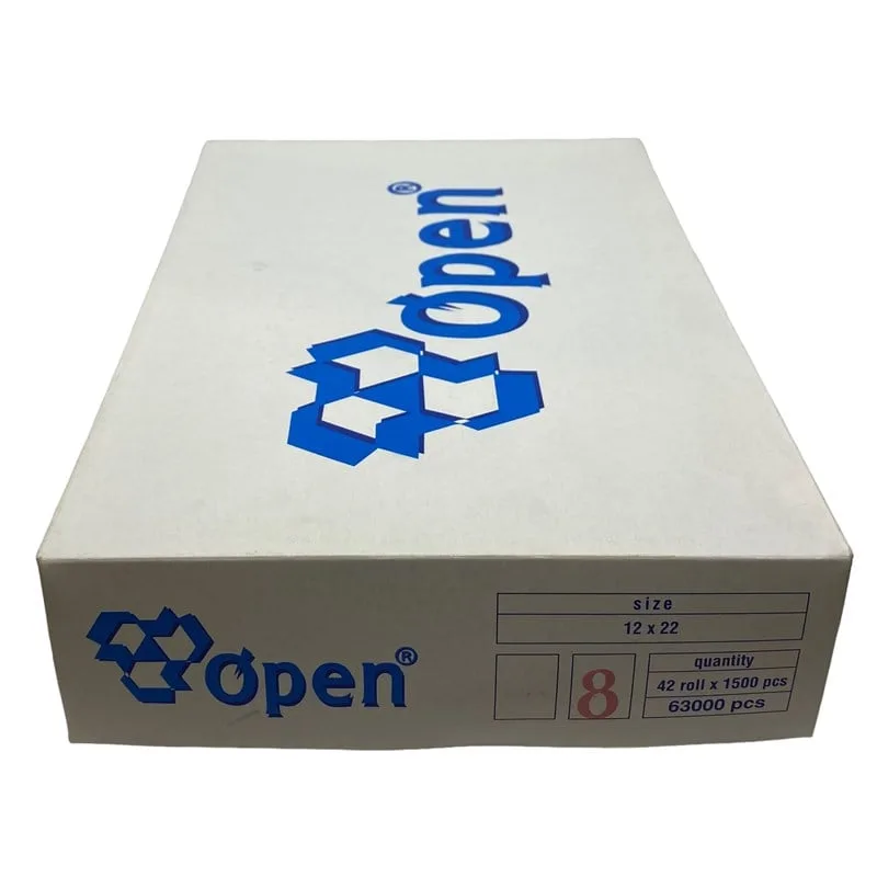 Etiketleme Makinesi 8 No Beyaz Etiket / 12×22 42ADET — görsel 5