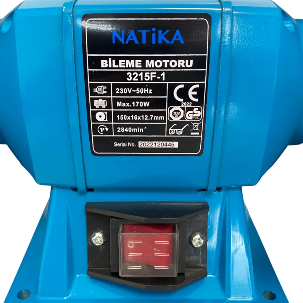 Zımpara Taş Motoru 150mm / 3215F-1 — görsel 7