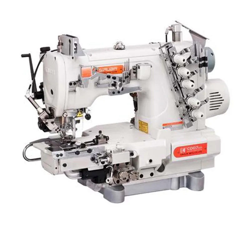 Siruba C007KD Direct Drive Elektronik Burunlu Çekicili Soldan Bıçak Regulalı Reçme Makinası — görsel 1