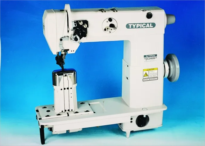 Typical GC-24680 – ÇİFT İĞNE SÜTUNLU ALT VE ÜST RODA ÇEKİCİLİ AYAKKABI SAYA DİKİŞ MAKİNASI