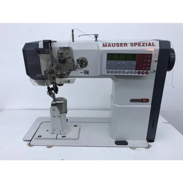Mauser Spezial MA904-0591-162/010 İplik Kesicili Tek İğne Sütunlu Rodalı Saya Makinası