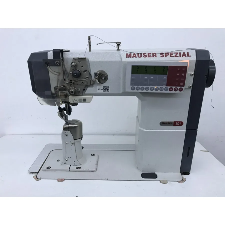 Mauser Spezial MA904-0591-162/010 İplik Kesicili Tek İğne Sütunlu Rodalı Saya Makinası