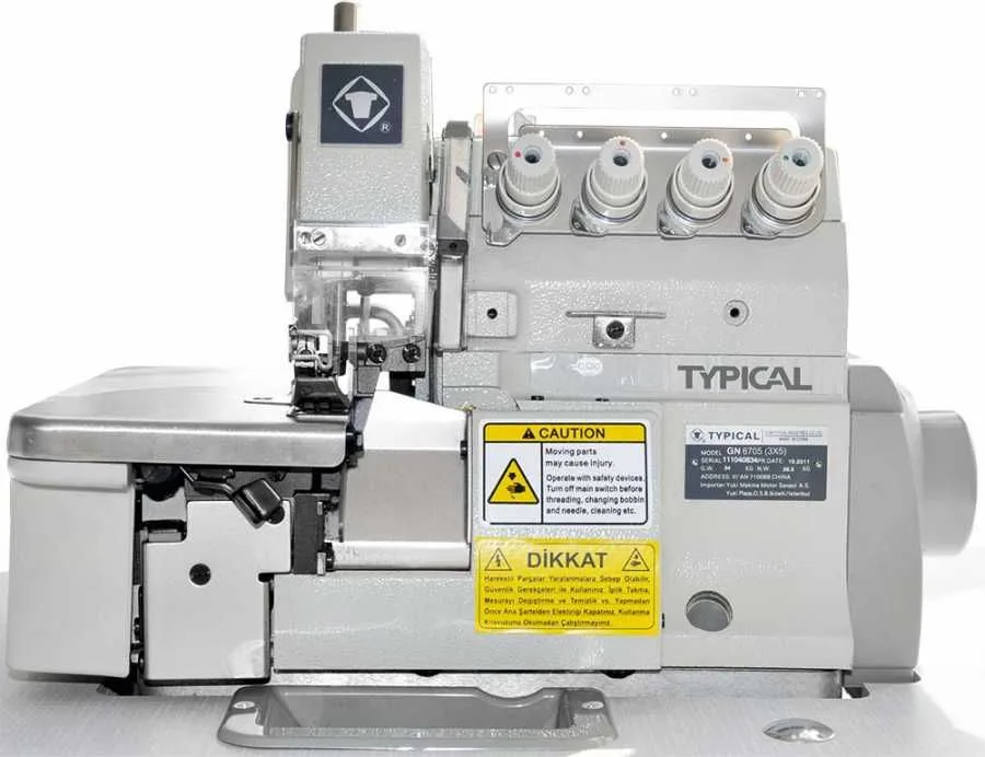 Typical GN6705 (3×5) 5 İplik Overlok Makinesi (Orta)