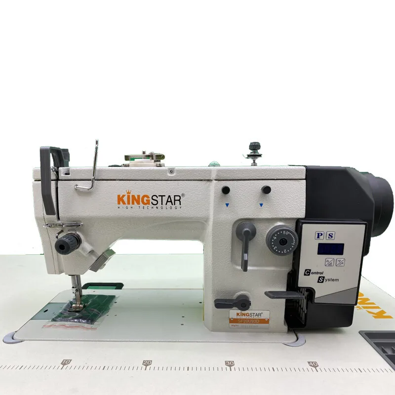 Kingstar SF-20U93D Kafadan Motorlu Tam Yağlı Zikzak Makinası 12 mm — görsel 1