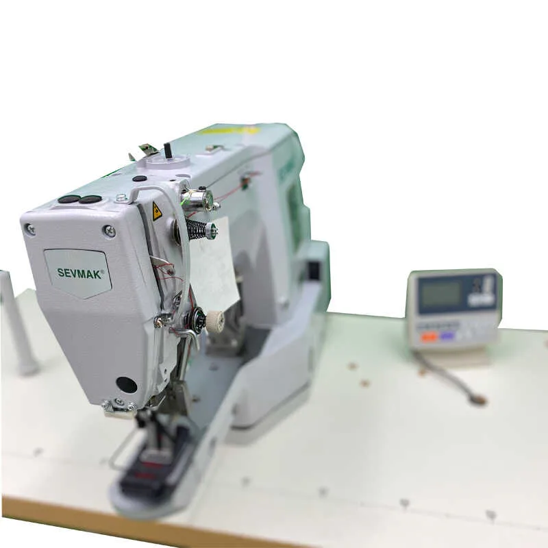 Sevmak SK-430D-02 Elektronik Programlı Kilit Dikiş Punteriz Makinası (Orta – Kalın Materyaller İçin) — görsel 2